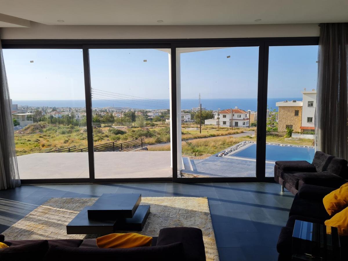 Superior Villa Between The Mountain And The Sea 4+1 Agios Epiktitos エクステリア 写真