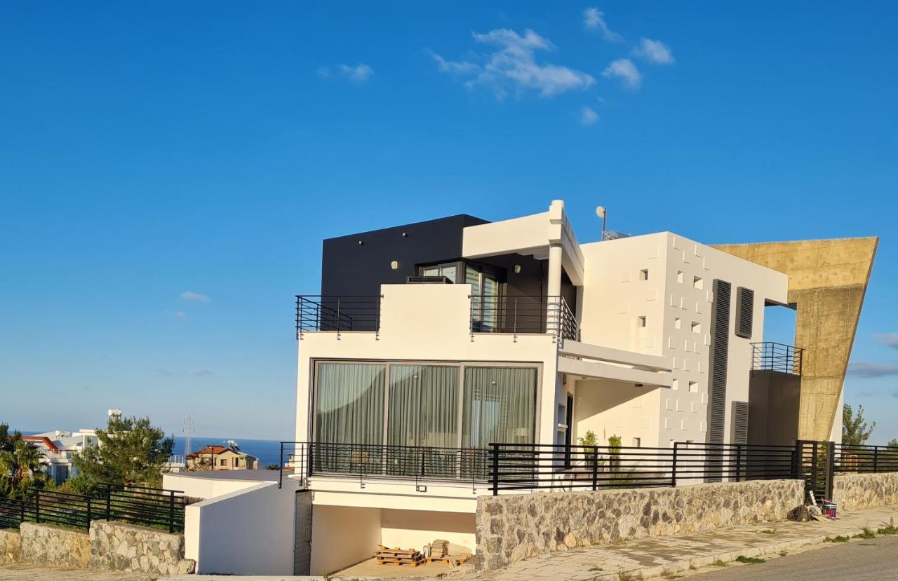 Superior Villa Between The Mountain And The Sea 4+1 Agios Epiktitos エクステリア 写真