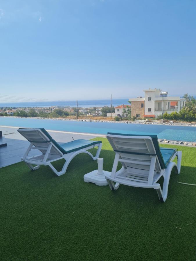Superior Villa Between The Mountain And The Sea 4+1 Agios Epiktitos エクステリア 写真